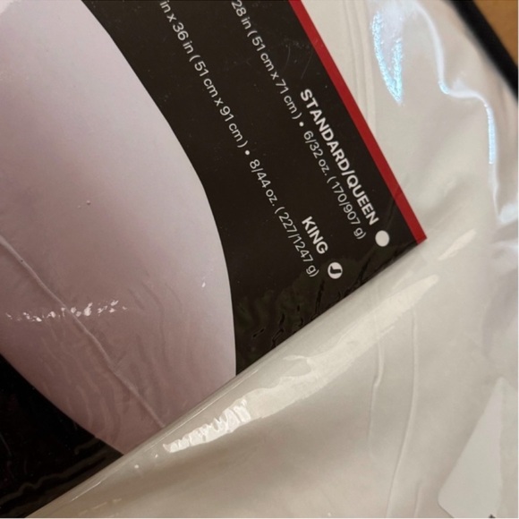 🎉LAST CHANCE🎉2PC BEAUTYREST BLACK Luxurious Down And Feather Blend Pillows - Picture 10 of 10